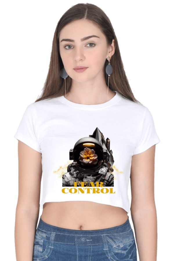 Fearless Beyond Limits – Astronaut Edition Crop Top - Image 10