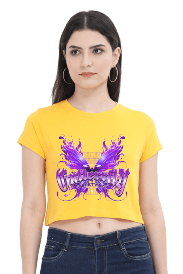 Metamorphosis – The Butterfly Effect Crop Top - Image 4
