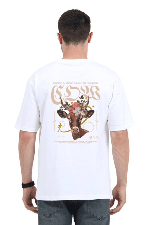 Divine AURA – The Spirit of Krishna-inspired cow in Wearable Art - Image 13