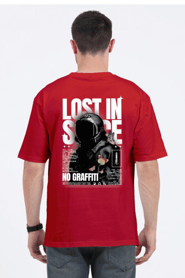 Lost in Space – The Astronaut’s Anthem Oversized Tee - Image 9
