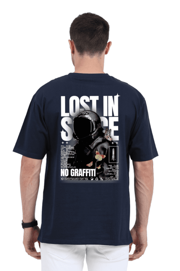 Lost in Space – The Astronaut’s Anthem Oversized Tee - Image 13