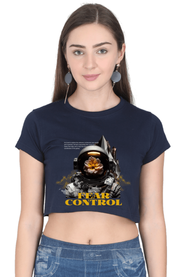 Fearless Beyond Limits – Astronaut Edition Crop Top - Image 8