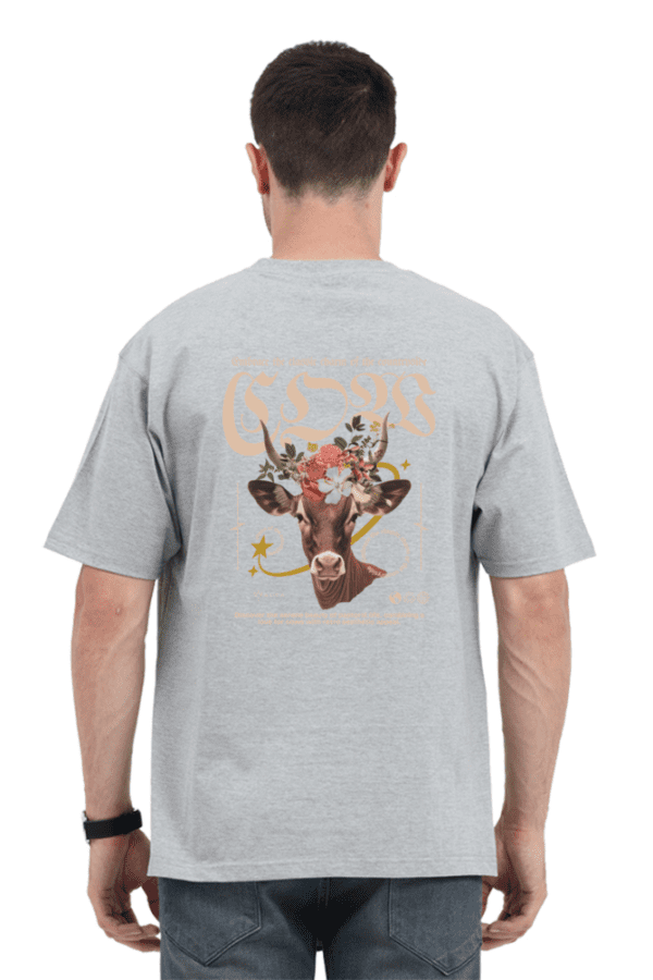 Divine AURA – The Spirit of Krishna-inspired cow in Wearable Art - Image 10