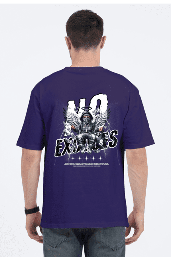NO EXCUSE – The Oversized Tee That Speaks for Itself
