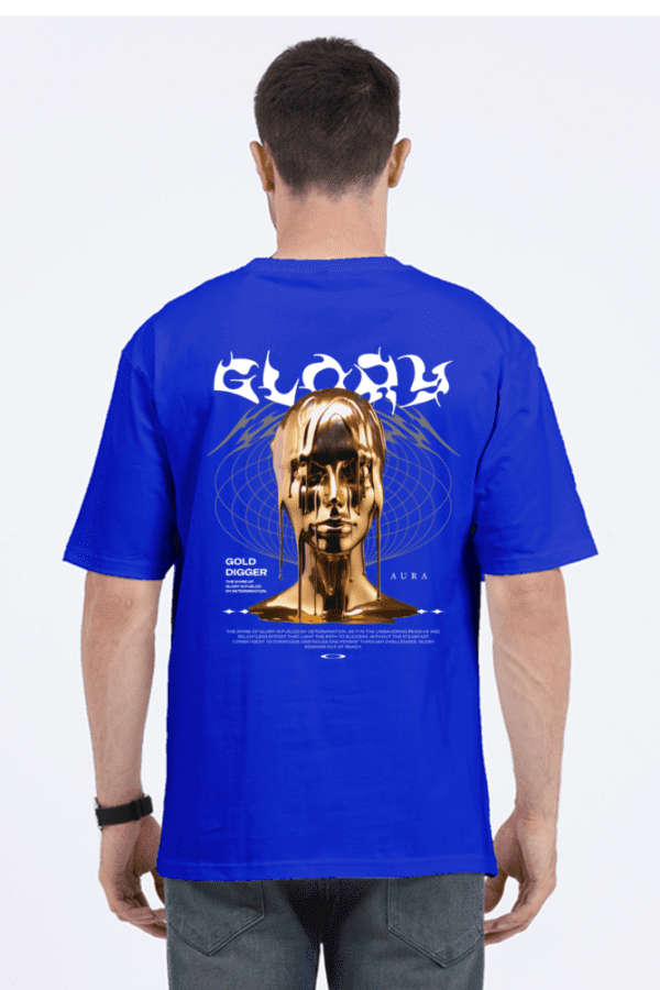 GOLDEN GLORY – The Oversized Tee That Defines Elegance & Power - Image 10