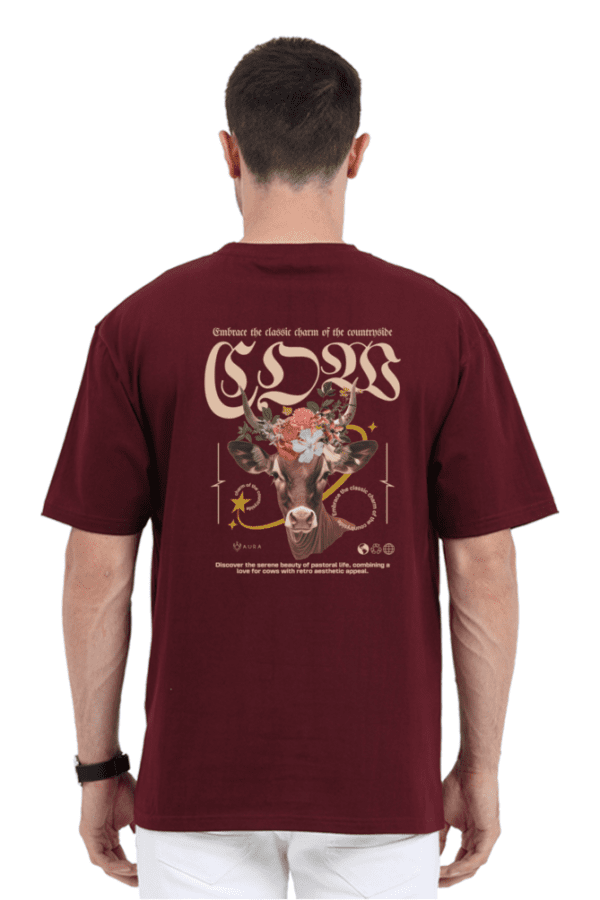 Divine AURA – The Spirit of Krishna-inspired cow in Wearable Art