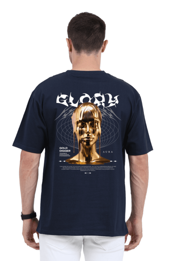 GOLDEN GLORY – The Oversized Tee That Defines Elegance & Power - Image 13