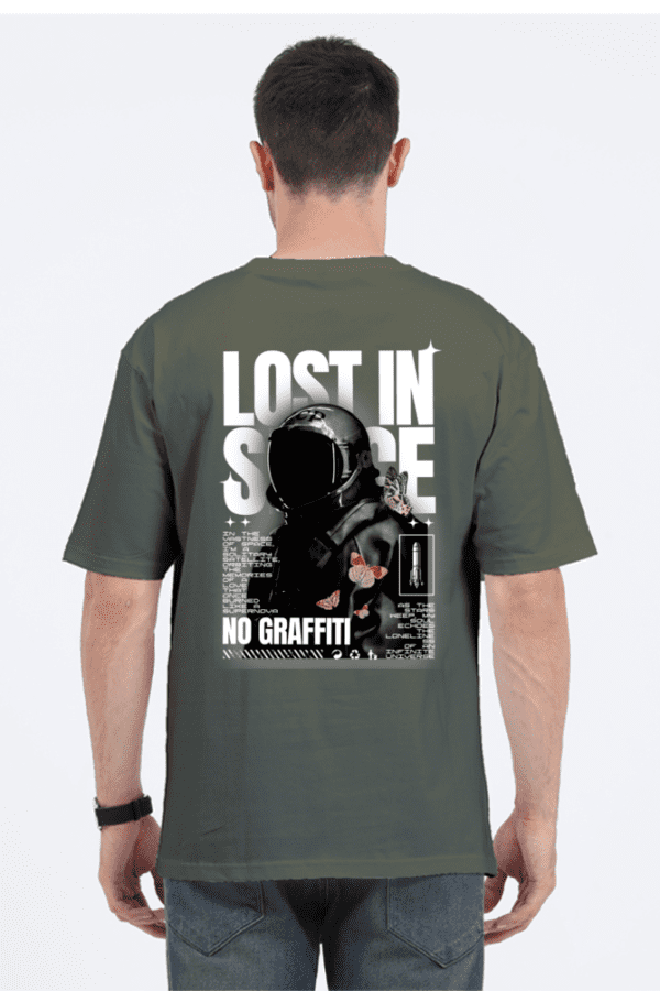 Lost in Space – The Astronaut’s Anthem Oversized Tee - Image 4
