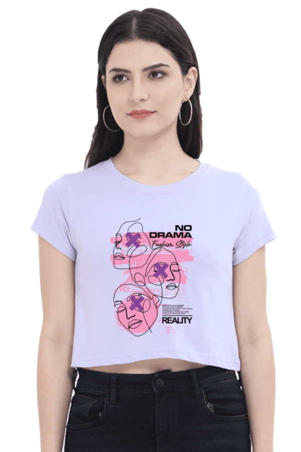 Unapologetically Classy – The Ultimate Statement Crop Top - Image 2