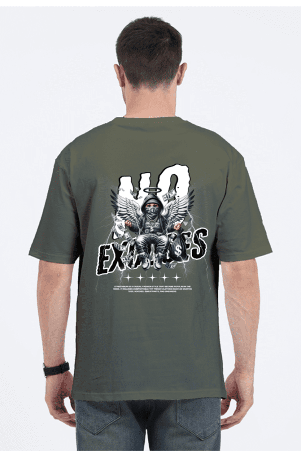 NO EXCUSE – The Oversized Tee That Speaks for Itself - Image 4