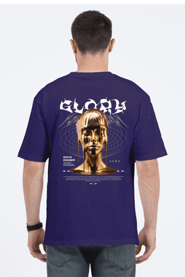 GOLDEN GLORY – The Oversized Tee That Defines Elegance & Power - Image 7