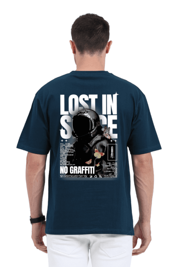 Lost in Space – The Astronaut’s Anthem Oversized Tee - Image 5