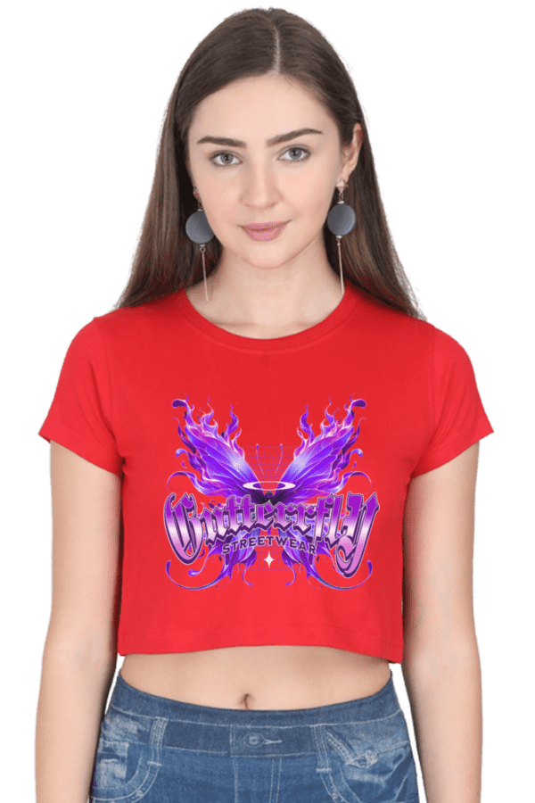 Metamorphosis – The Butterfly Effect Crop Top - Image 5
