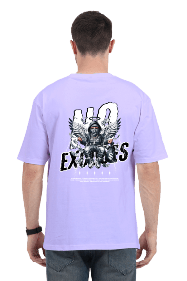 NO EXCUSE – The Oversized Tee That Speaks for Itself - Image 2