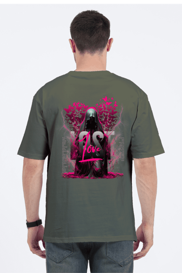 Lost Love & Cosmic Chaos – Unisex Oversized Statement Tee - Image 5