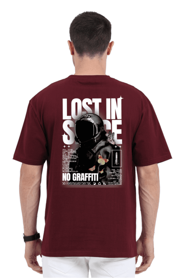 Lost in Space – The Astronaut’s Anthem Oversized Tee - Image 8