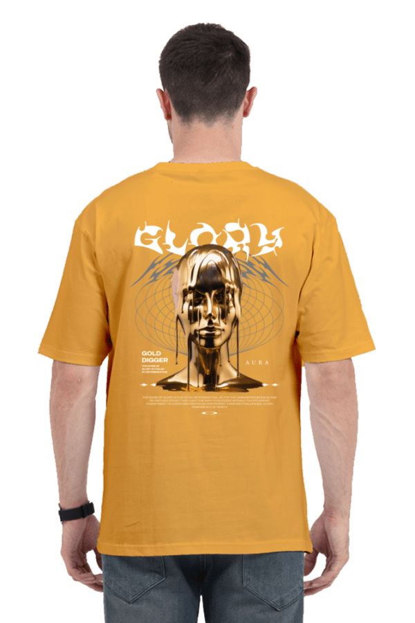 GOLDEN GLORY – The Oversized Tee That Defines Elegance & Power - Image 6