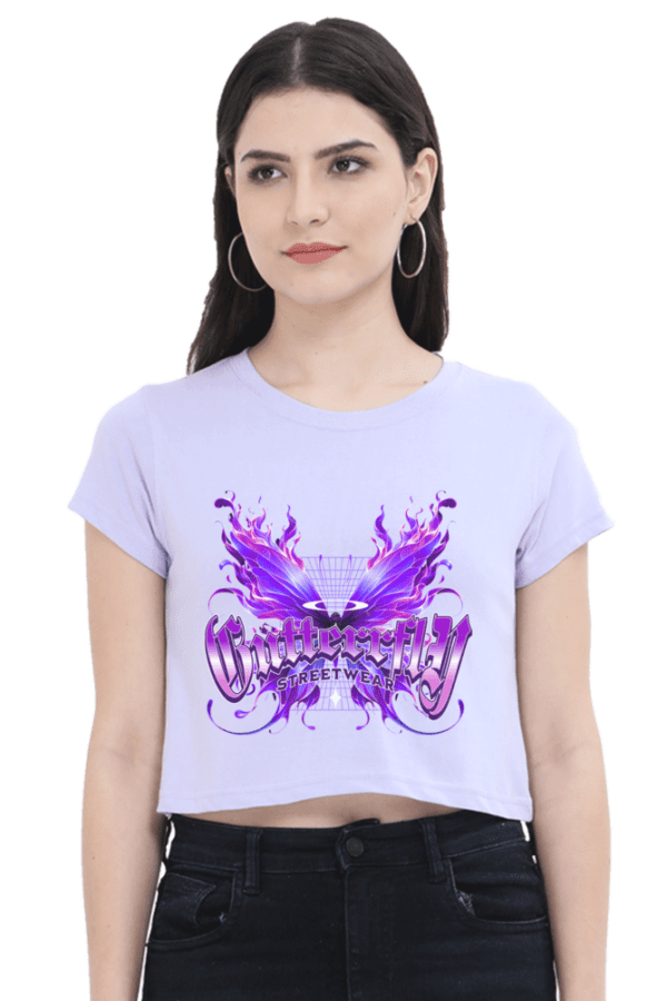 Metamorphosis – The Butterfly Effect Crop Top - Image 2